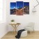 Modular picture "Evening Embankment" (2-25x52; 1-30x60) 60x80 cm