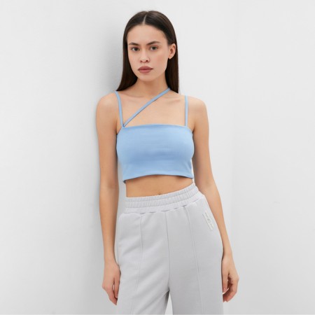 Top female on straps Mist, p. 44-46, blue