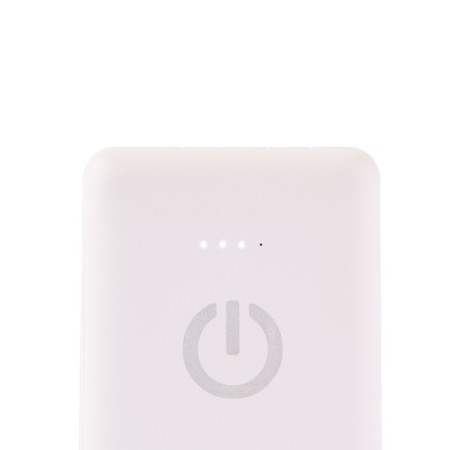 External battery of Perfeo Absolute PF_B4879, 10,000 mAh, USB/USB-C, 2.1A, built-in. cabin., White-4