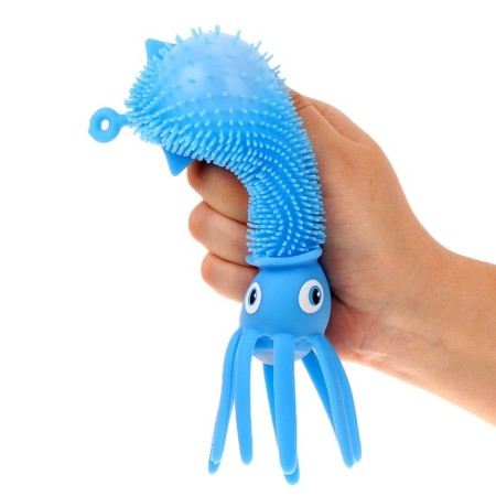Hedgehog "squid" light, color mix-4