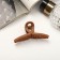 Hair crab "Coffee" loop, 7 cm, mix