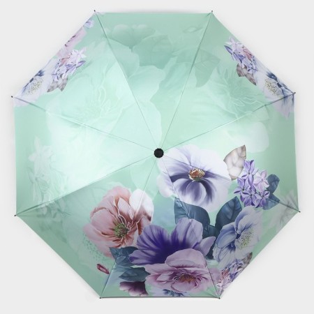 Mechanical “violets” umbrella, eonge, 4 additions, 8 knitting needles, r = 47 cm, color mix-10