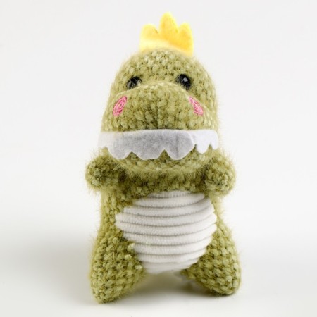 Soft toy "dinosaurus" on a suction cup, 12 cm, color mix-1