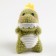 Soft toy "dinosaurus" on a suction cup, 12 cm, color mix
