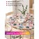 Tables “Tropical Sketches”, round, oxford, elastic band, size 140x140 cm, diameter 105-120 cm.