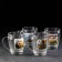 Beer mug "Okhota-fish", 500 ml, MIX drawing