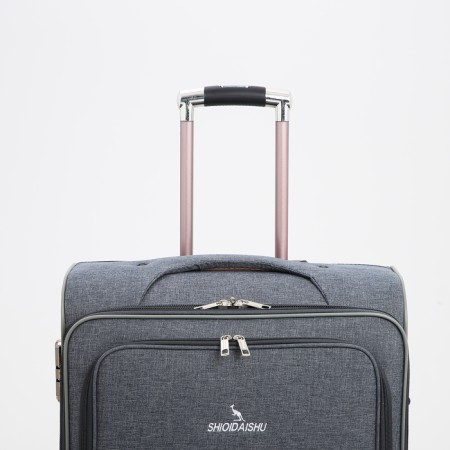 Big suitcase 28 ", lightning department, code castle, 3 wheels, 2 outer pockets, color gray color-5