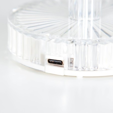 Table lamp with Alandi PDU LED 16 colors RGB touch USB 8.5x8.5x25 cm Risalux-10