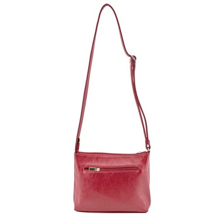 Cross-Bodi bag, lightning department, red color 19x24x6cm-1