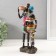 Souvenir Polystone Summary "African couple" MIX 30x9x18 cm