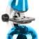 Microscope micromed atom 40x-640x, color azure