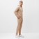 Men's tracksuit (hoodies, trousers) minku, beige color, size 52