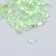 Decor for creativity Plastic "elongated crystal" set of 60 pcs green 0.8x0.6 cm