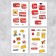 Hyipovy Stickerbuk, 10 sheets, 14 x 21 cm