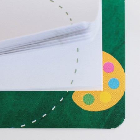 Blocks of paper with tear -off sheets, 3 pcs. 30 sheets, "call for the teacher"-4