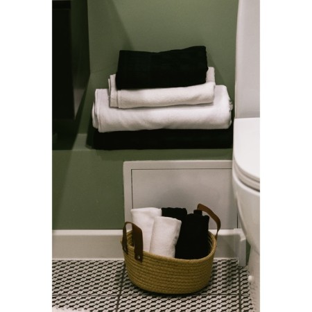 Basket for storage of manual work "Aiko", 21.5 × 21.5 × 16.5 cm, with handles, beige color-4