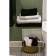 Basket for storage of manual work "Aiko", 21.5 × 21.5 × 16.5 cm, with handles, beige color