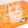 Poultry cell equipped BD-2/1D, 32 x 22 x 45 cm, mix of flowers