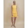 Female T -shirt, size XS, yellow color