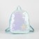 Baby backpack for a girl with segments "Star", lightning department, blue color