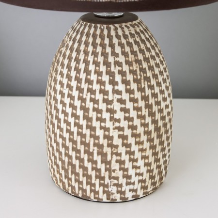 Highboard lamp with a lampshade "Brown slavery" E14 18x18x29 cm Risalux-3