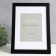 Photo frame Plastic "Gloria" 21x30 cm, with a paspartm, black