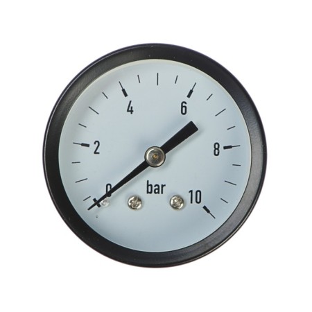 Manometer Taen, Axial, 10 atm, d = 50 mm, external thread 1/4 "-1