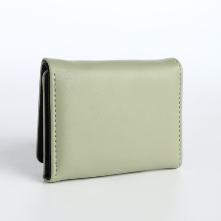 Baby wallet on the button, green color-1