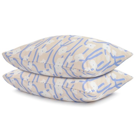 Set of pillowcases Scandinavian Touch, size 50x70 cm, 2 pcs, lilac color