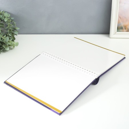 Photo album magnetic 20 sheets "Boldly submit the planets" 29x24x2 cm-2