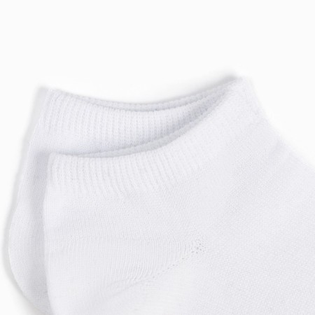 Set of men's socks (3 pairs), white color, size 42-43-4