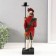 Polystone candlestick "English cartoons-pertress of Corporal" 11x11x35 cm
