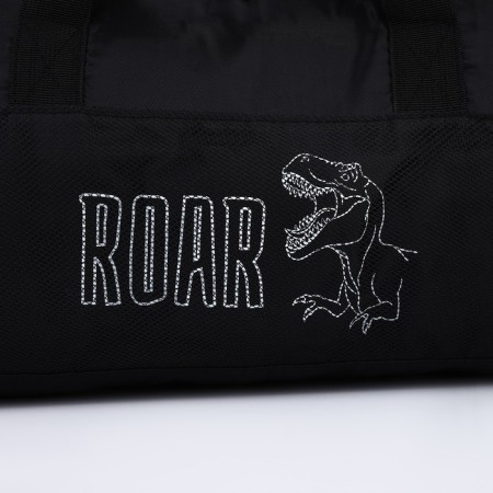 Sports Bag, 40x24x21, lightning department, long belt, black color-4