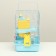A cage for rodents "Pigger", equipped with a lock, 27 x 21 x 31 cm, blue