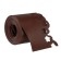 Border tape, 0.15 × 9 m, thickness 1.2 mm, plastic, curly, brown, Greengo