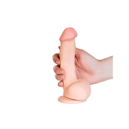 Realistic vibrator Toyfa Realstick Elite Vibro, TPR, bodily, 7 vibration modes, 20 cm 764729-3