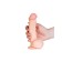 Realistic vibrator Toyfa Realstick Elite Vibro, TPR, bodily, 7 vibration modes, 20 cm 764729