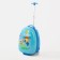 Children's suitcase 27 L (XS), lightning department, blue color