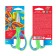 Baby scissors 15 cm, Erichkrause Combi, handles with rubber inserts, with rounded ends of blades, mix