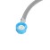 Pouring hose for the Zip Flex washing machine, individual packaging, 1 m