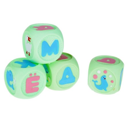 A set of rubber cubes "Fun ABC", 18 pieces-5