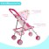 Stroller for dolls summer, metal frame