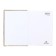 Dated diary 2025, A5 168 sheets, Attomex. Arkona, solid cover, boumvinyl with foam, liesse, block 70, gold