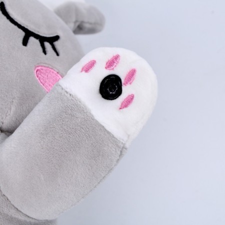 Pillow for traveling soft toy "Bunny"-5