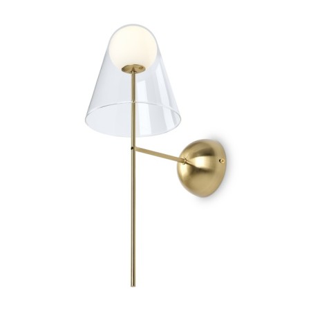 Bra Freya Fr5382WL-01BS DOUBLETY, 160x235x445 mm, G9, 1x40W, brass color-1