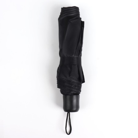 Mechanical umbrella, “Dark afternoon”, 3 additions, 8 spokes, r = 48 cm, black color is black-7