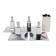 The electric heated towel -sprayer "Sanprise" Quadro P8, 500x800 mm, left/right, chrome