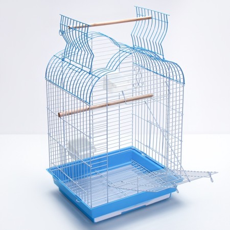 BD-3/1O bird, the opening roof, 47.5 x 37 x 70 cm, blue (packing 6 pcs)-7