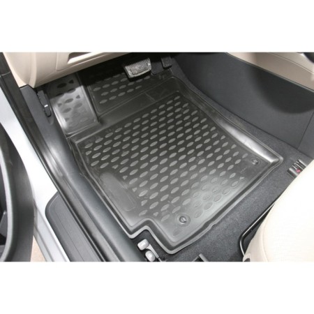 3D mats in the Hyundai Elantra salon, 05/2016-2016, 4 pcs. (polyurethane)-4