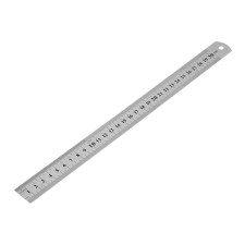 The line of the measuring tundra, metal, the scale is etched, 300 mm
